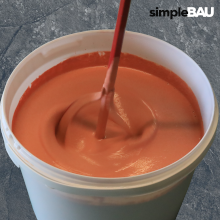 simpleBAU BETONKONTAKT betonkontakt, Haftbrücke, Haftputzgrund, Putzgrund, Betonuntergründe, Betonfarbe, grundierung wand innen, Quarzgrund Putzgrund, Putz Primer weiß