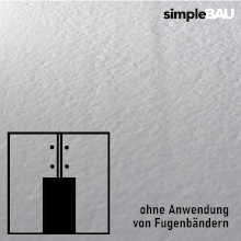 POLYMER-SPACHTELMASSE ZUM VERFUGEN VON GKB S2 simpleBAU spachtelmasse, fertigspachtel weiß innen, spachtelmasse weiß, spachtelmasse weiß innen, gips, reparaturspachtel