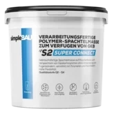 POLYMER-SPACHTELMASSE ZUM VERFUGEN VON GKB S2 simpleBAU spachtelmasse, fertigspachtel weiß innen, spachtelmasse weiß, spachtelmasse weiß innen, gips, reparaturspachtel