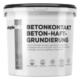 BETONKONTAKT - BETON-HAFTGRUNDIERUNG simpleBAU betonkontakt, Haftbrücke, Haftputzgrund, Putzgrund, Betonuntergründe, Betonfarbe, grundierung wand innen, Quarzgrund Putzgrund, Putz Primer weiß