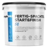 FERTIG-SPACHTEL START&FINISH S1 simpleBAU spachtelmasse, fertigspachtel weiß innen, spachtelmasse weiß, spachtelmasse weiß innen, gips, reparaturspachtel